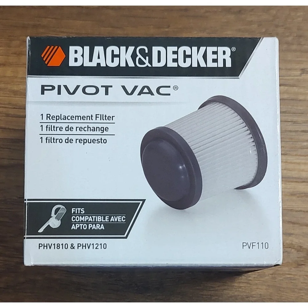 PVF110 Black & Decker Pivot Vac Filter for PHV1810 PHV1210 Brand New Sealed A16